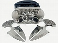 Buckle-knife belt &amp;quot;Israel&amp;quot;, series Laser Stainless Steel