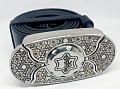 Buckle-knife belt &amp;quot;Israel&amp;quot;, series Laser Stainless Steel