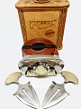 Buckle-knife belt &amp;quot;SVAROG&amp;quot;, series Laser Brass