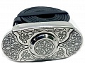 Buckle-knife belt &amp;quot;PATTERN-2&amp;quot;, series Laser Stainless Steel