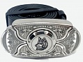 Buckle-knife belt &amp;quot;Hunter&amp;quot;, series Laser Stainless Steel