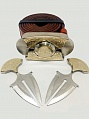 Buckle-knife belt &amp;quot;PATTERN-2&amp;quot;, series Laser Brass